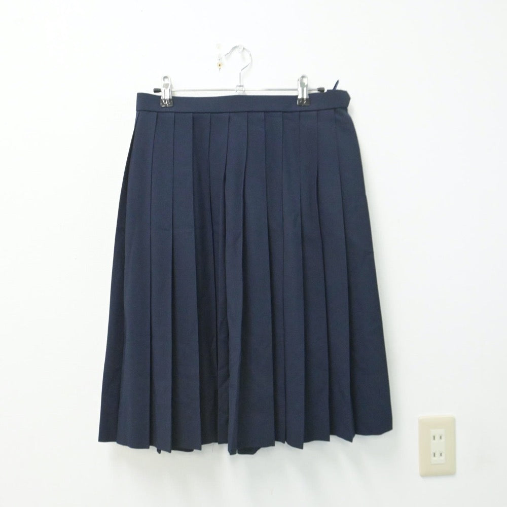 【中古】石川県 光野中学校 女子制服 3点（セーラー服・スカート）sf014698