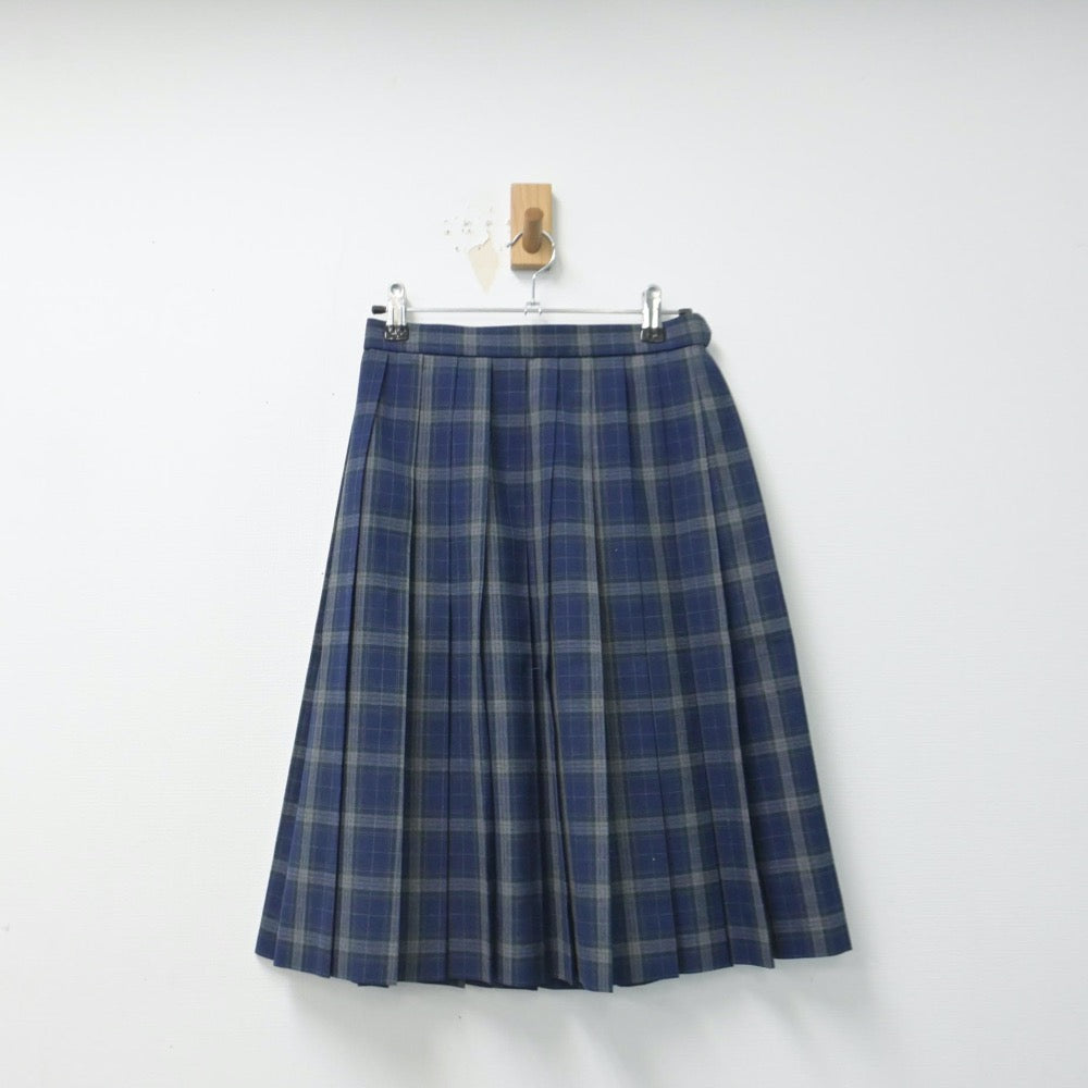 【中古】長野県 広徳中学校 女子制服 3点（シャツ・ベスト・スカート）sf014704