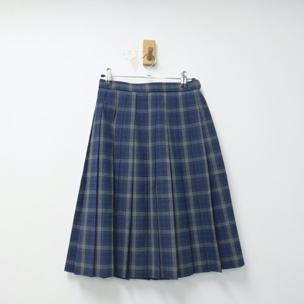 【中古】長野県 広徳中学校 女子制服 3点（ベスト・スカート・スカート）sf014706