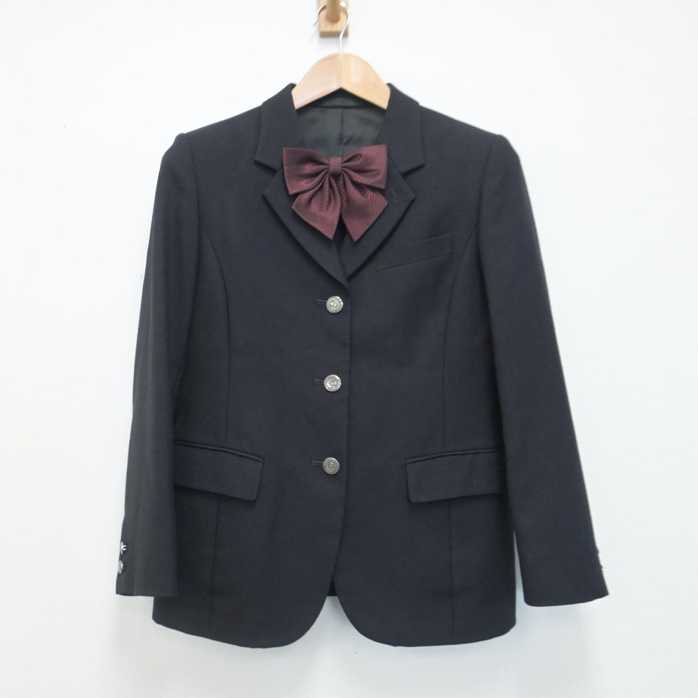 【中古】千葉県 日本大学習志野高等学校 女子制服 3点（ブレザー・スカート）sf014716