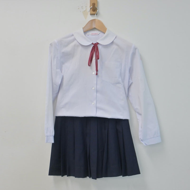 中古制服】千葉県 小中台中学校 女子制服 3点（シャツ・スカート）sf014718【リサイクル学生服】 | 中古制服通販パレイド