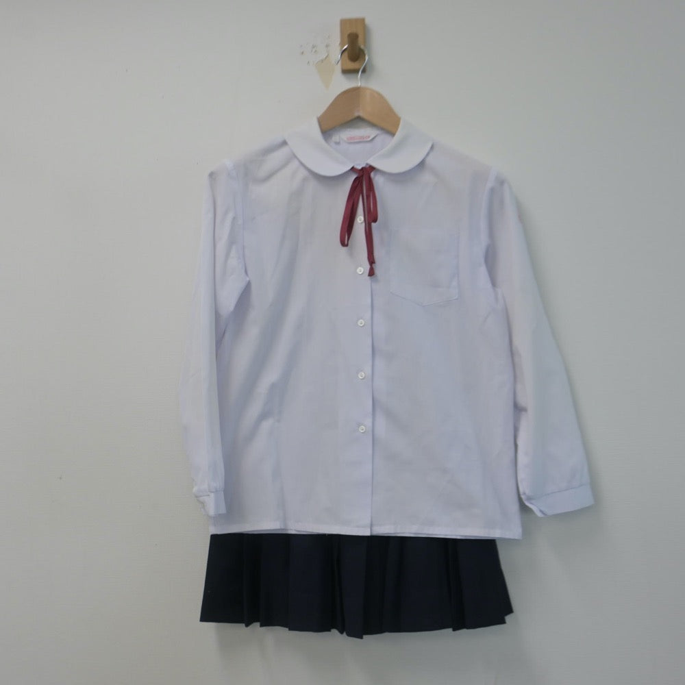 中古制服】千葉県 小中台中学校 女子制服 3点（シャツ・スカート）sf014718【リサイクル学生服】 | 中古制服通販パレイド