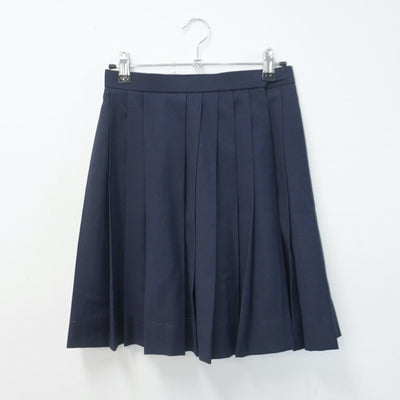 【中古】千葉県 小中台中学校 女子制服 3点（シャツ・スカート）sf014718