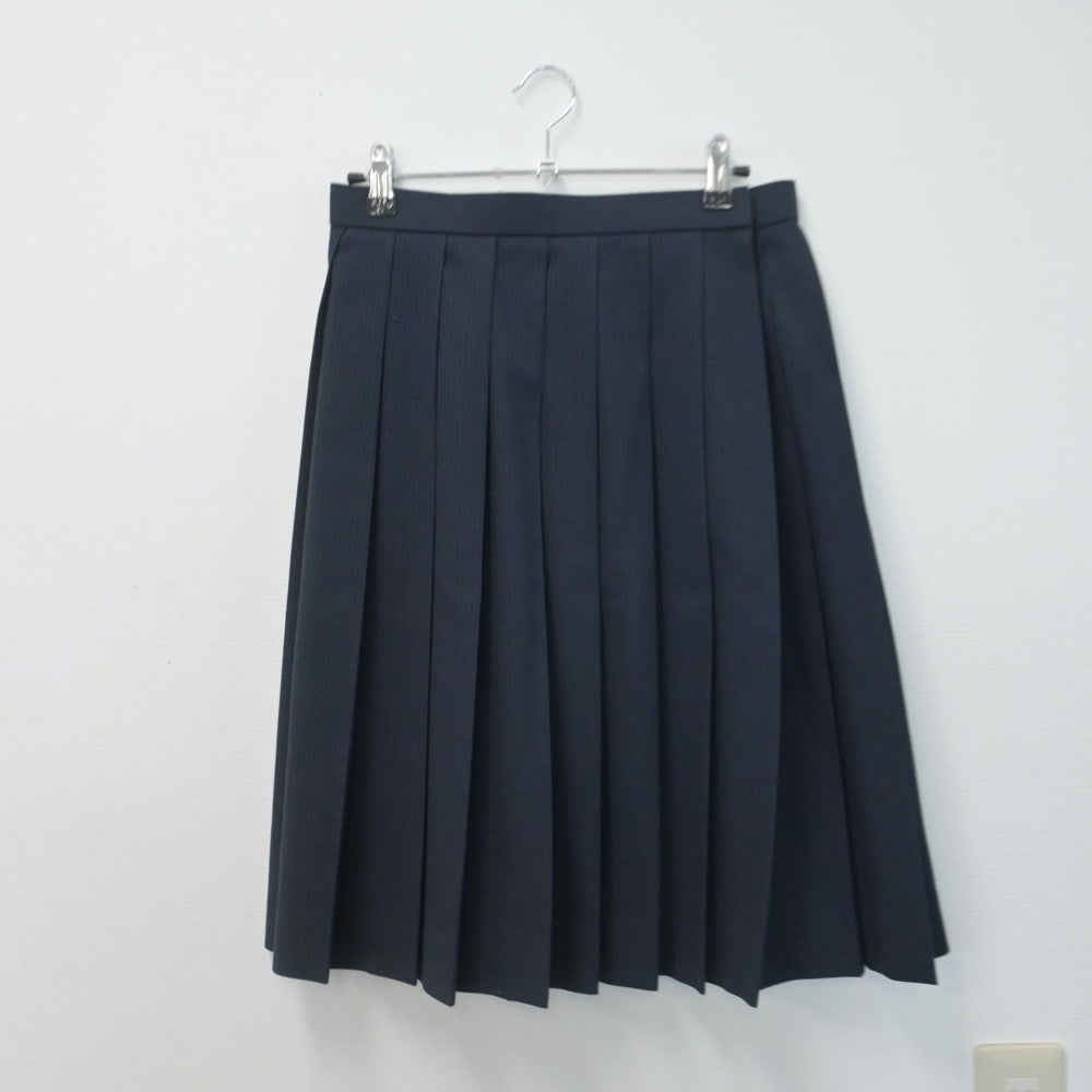 【中古】大阪府 早稲田摂陵高等学校 女子制服 3点（セーラー服・スカート）sf014722