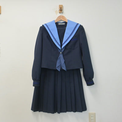 中古制服】大阪府 三原台中学校 女子制服 4点（セーラー服・スカート）sf014733【リサイクル学生服】 | 中古制服通販パレイド