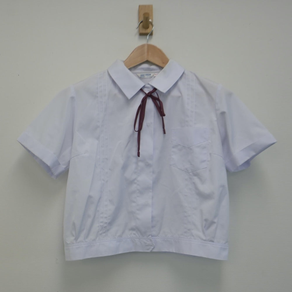 【中古】大阪府 三原台中学校 女子制服 4点（シャツ・スカート）sf014734