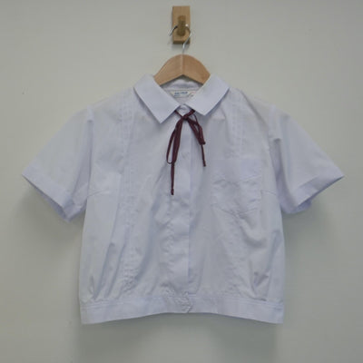 【中古】大阪府 三原台中学校 女子制服 4点（シャツ・スカート）sf014734