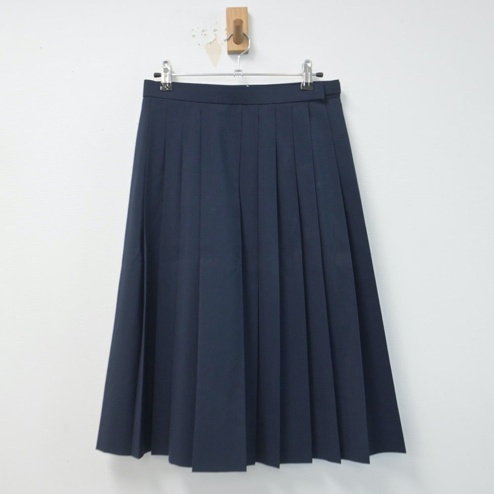 【中古】大阪府 三原台中学校 女子制服 4点（シャツ・スカート）sf014734