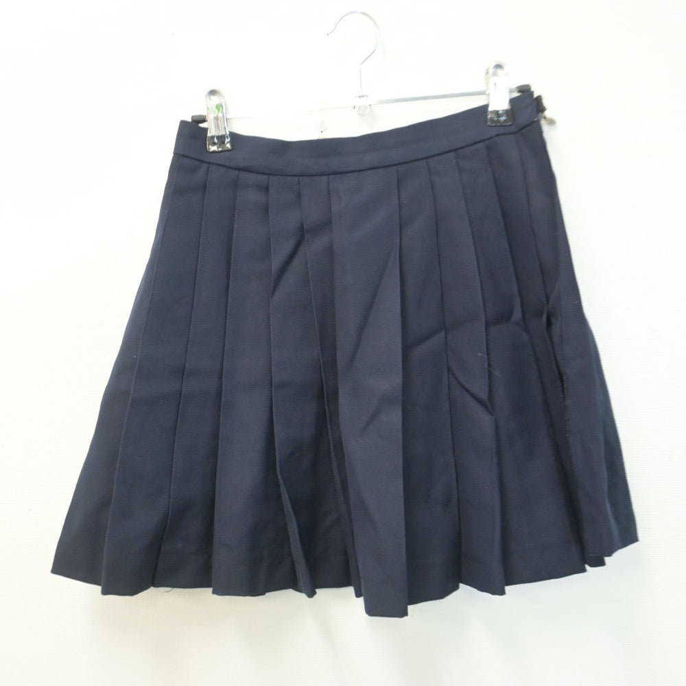 【中古】大阪府 金蘭会高等学校 女子制服 4点（セーラー服・スカート）sf014739