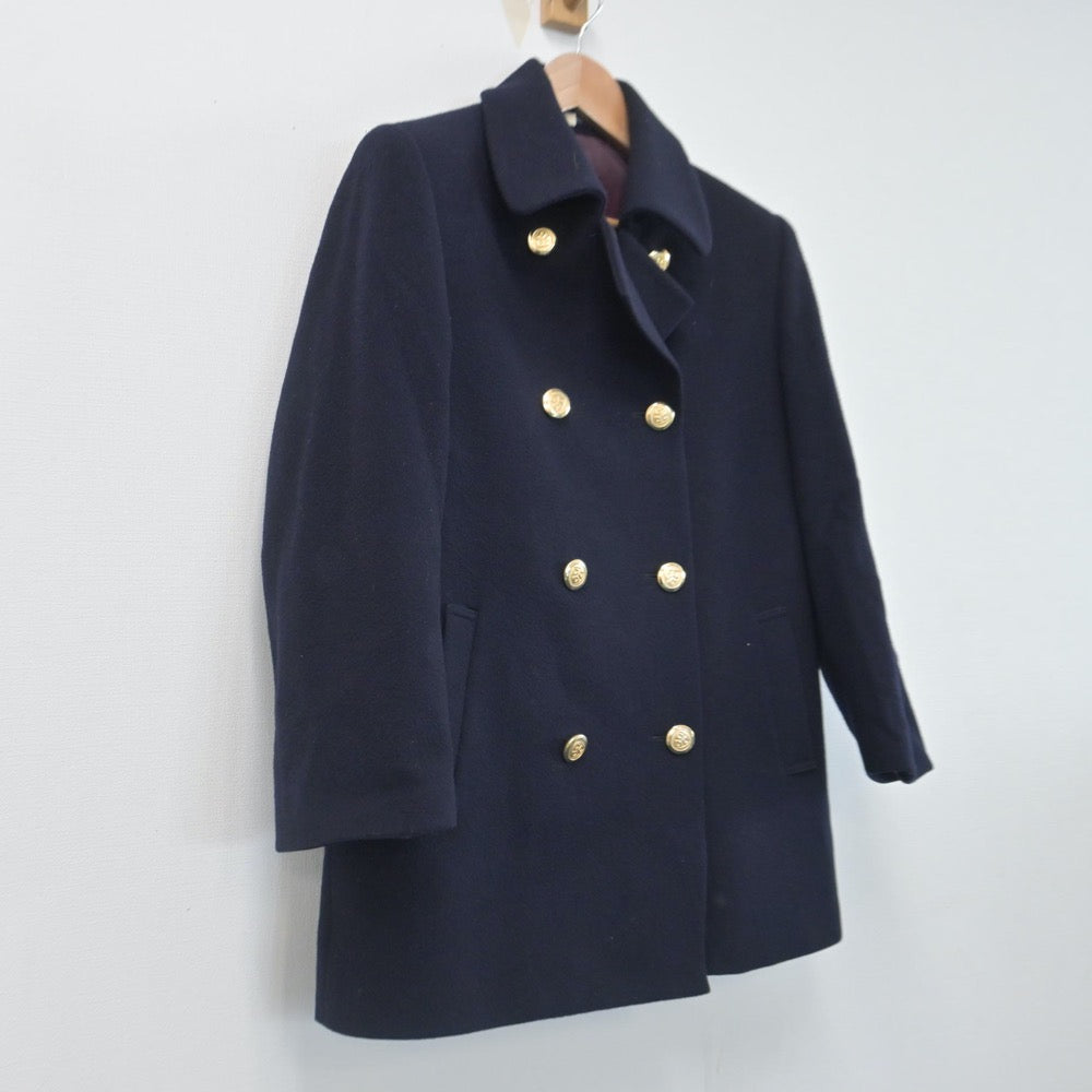 【中古】大阪府 金襴会高等学校 女子制服 1点（コート）sf014741