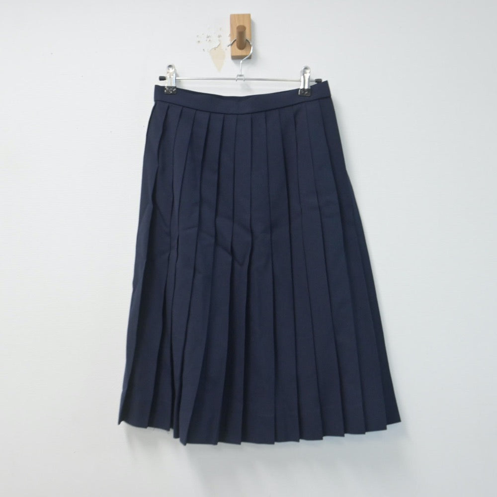 【中古】岐阜県 中央中学校 女子制服 3点（セーラー服・スカート）sf014744