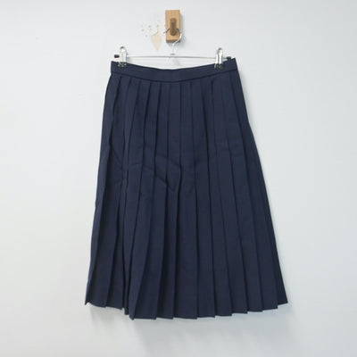 【中古】岐阜県 中央中学校 女子制服 3点（セーラー服・スカート）sf014744