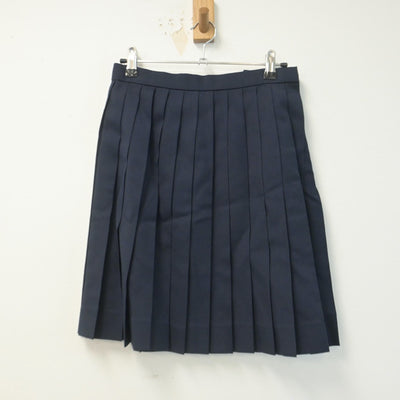 【中古】岐阜県 中央中学校 女子制服 2点（シャツ・スカート）sf014745