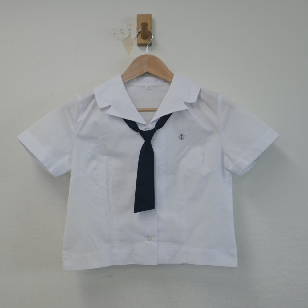 【中古】栃木県 宇都宮中央女子高等学校 女子制服 2点（シャツ）sf014752