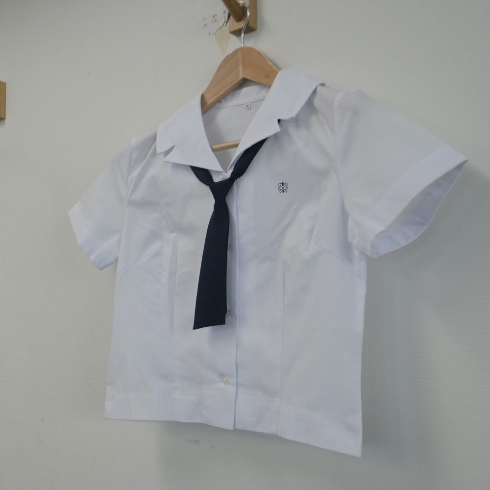 【中古】栃木県 宇都宮中央女子高等学校 女子制服 2点（シャツ）sf014752