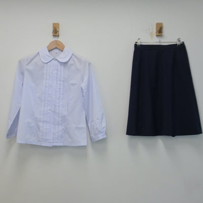 【中古】栃木県 宇都宮中央女子高等学校 女子制服 4点（ブレザー・シャツ・ベスト・スカート）sf014753