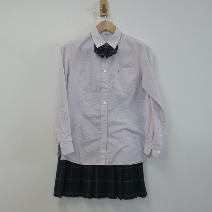 中古制服】神奈川県 横浜清風高等学校 女子制服 4点(シャツ 中古制服】神奈川県 横浜清風高等学校 女子制服 4点(シャツ