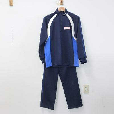 【中古】神奈川県 横浜清風高等学校 女子制服 2点（ジャージ 上・ジャージ 下）sf014763