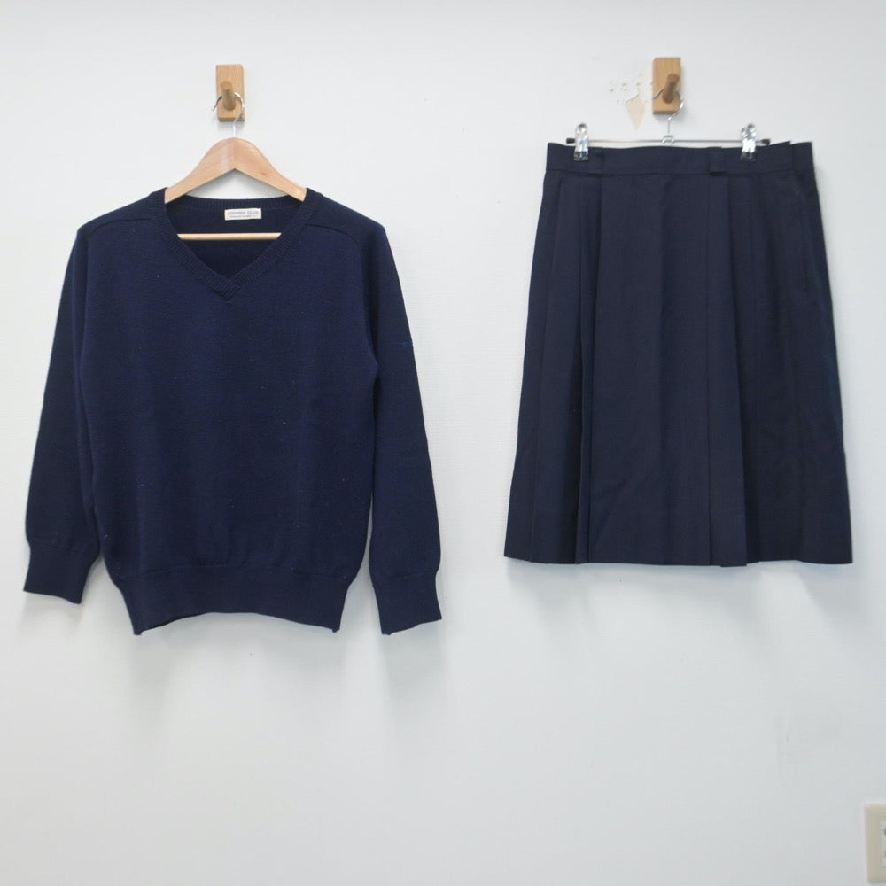 中古制服】東京都 女子美術大学付属高等学校 女子制服 2点（ニット・スカート）sf014766【リサイクル学生服】 | 中古制服通販パレイド