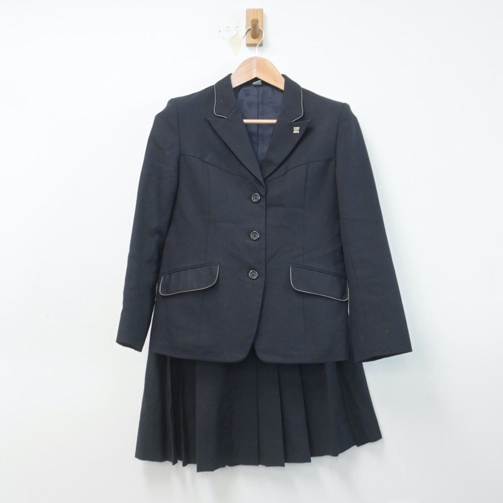 【中古】北海道 札幌藻岩高等学校 女子制服 5点（ブレザー・ベスト・スカート）sf014772