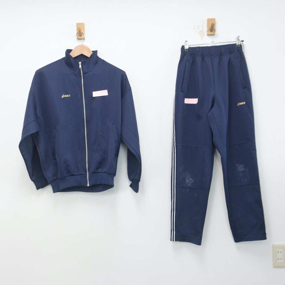 【中古】北海道 札幌藻岩高等学校 女子制服 2点（ジャージ 上・ジャージ 下）sf014774