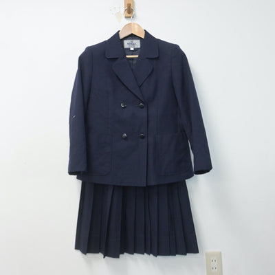 【中古】兵庫県 舞子高等学校 女子制服 4点（ブレザー・ニット・スカート）sf014781