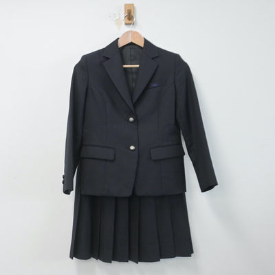 【中古】千葉県 東邦大学付属東邦高等学校 女子制服 4点（ブレザー・ニット・スカート）sf014786