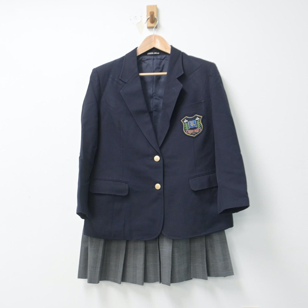 【中古】東京都 国立第一中学校 女子制服 3点（ブレザー・スカート）sf014789