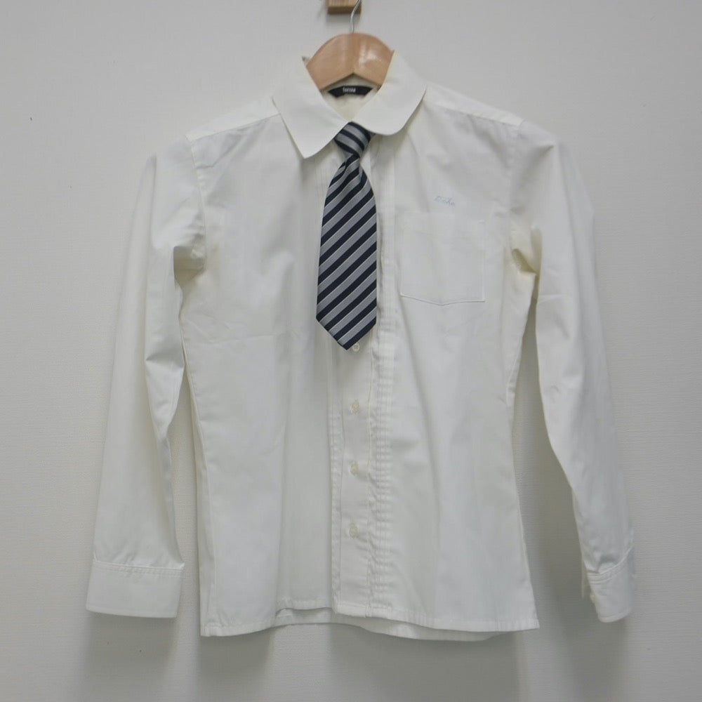 【中古】千葉県 東邦大学付属東邦高等学校 女子制服 3点（シャツ・スカート）sf014799