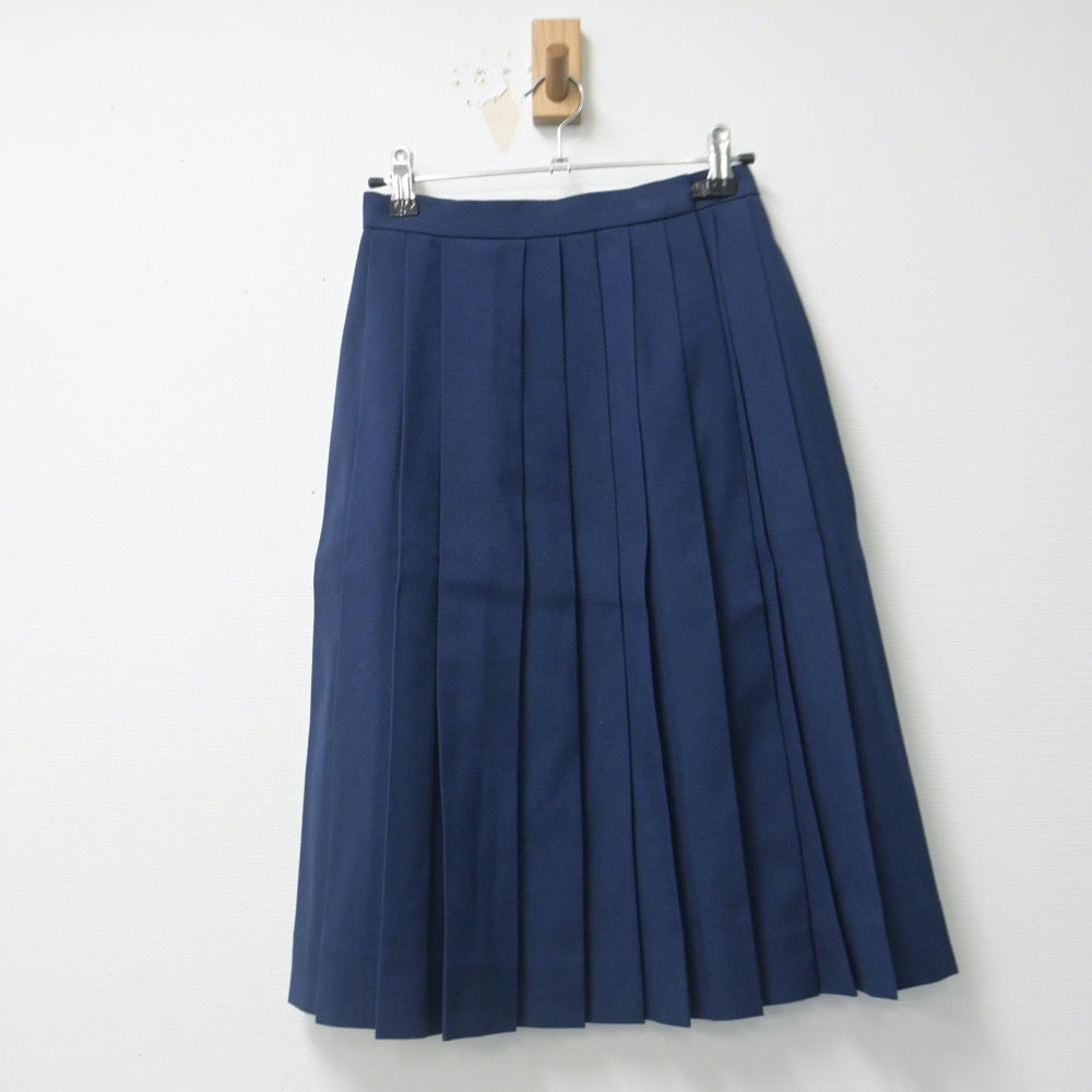 【中古】静岡県 与進中学校 女子制服 3点（セーラー服・スカート）sf014802