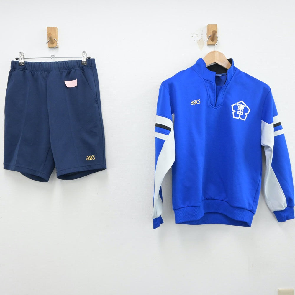 【中古】岐阜県 岐阜県立大垣東中学校 女子制服 2点（ジャージ 上・体操服 下）sf014822