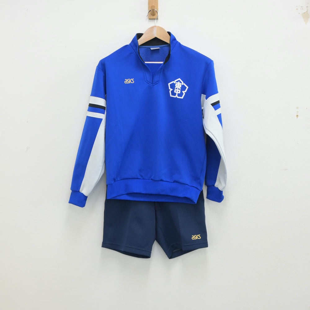 【中古】岐阜県 岐阜県立大垣東中学校 女子制服 3点（ジャージ 上・体操服 下）sf014823