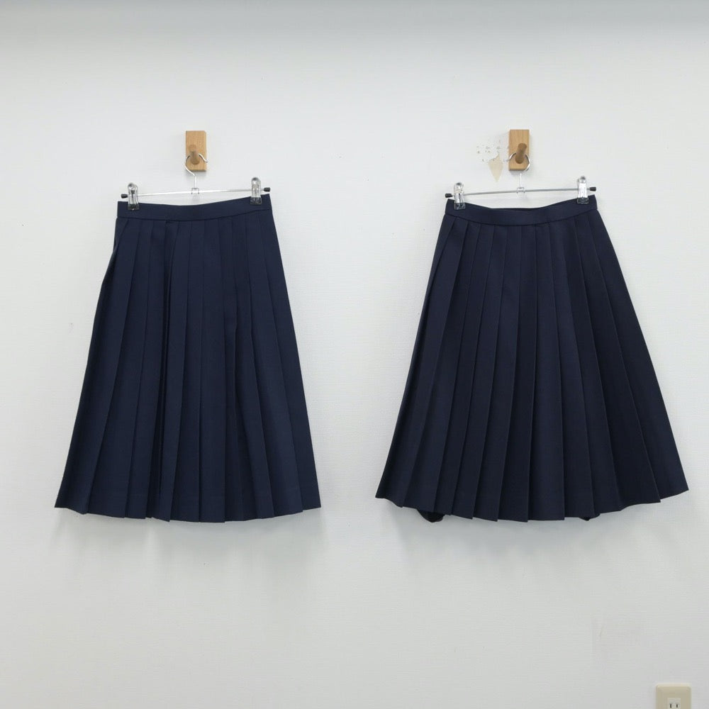 【中古】富山県 富山市立藤ノ木中学校 女子制服 2点（スカート）sf014827