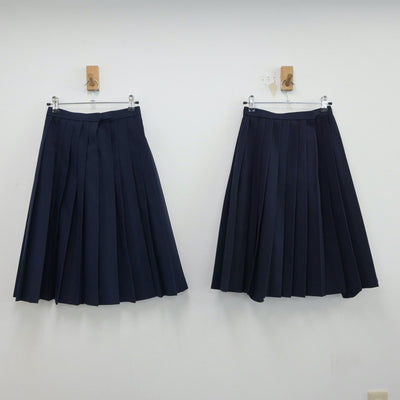 【中古】富山県 富山市立藤ノ木中学校 女子制服 2点（スカート）sf014827