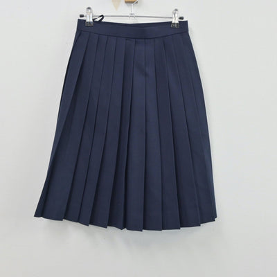 【中古】富山県 富山市立藤ノ木中学校 女子制服 5点（ブレザー・シャツ・ベスト・スカート）sf014830