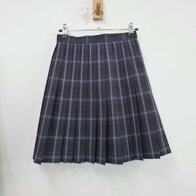 【中古】愛知県 安城生活福祉高等専修学校 女子制服 4点（ブレザー・シャツ・スカート）sf014835