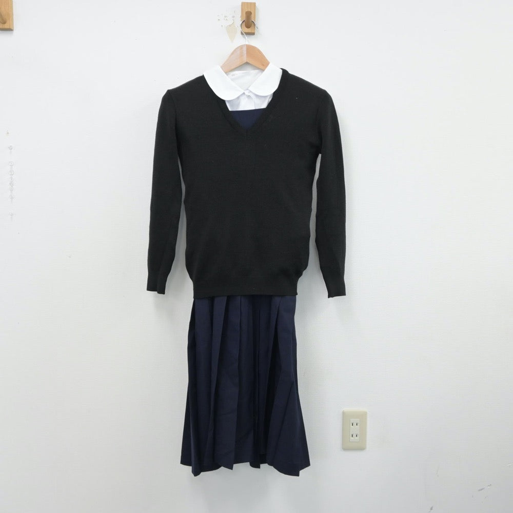 中古制服】兵庫県 明石市立大久保中学校 女子制服 5点（セーラー服・シャツ・ニット・ジャンパースカート）sf014859【リサイクル学生服】 | 中古 制服通販パレイド