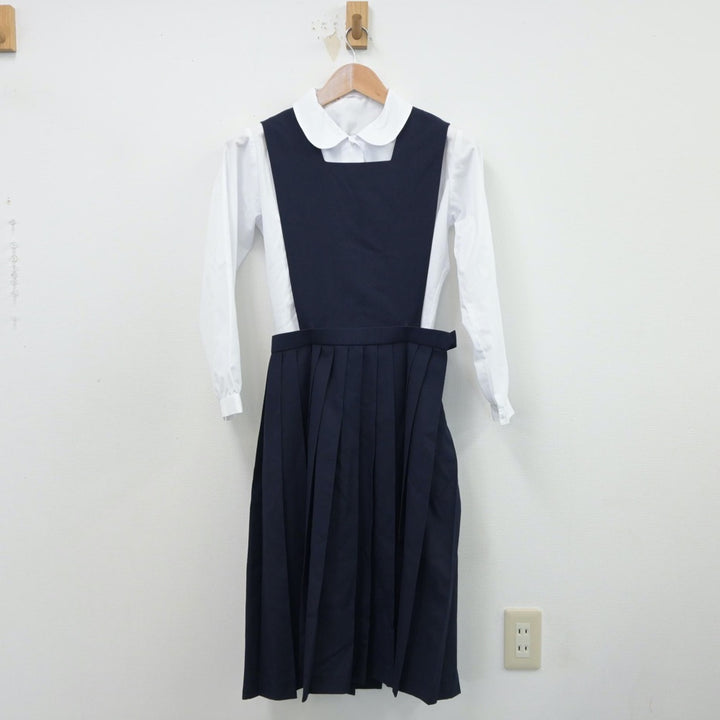 【中古制服】兵庫県 明石市立大久保中学校 女子制服 5点（セーラー服・シャツ・ニット・ジャンパースカート）sf014859【リサイクル学生服】 |  中古制服通販パレイド