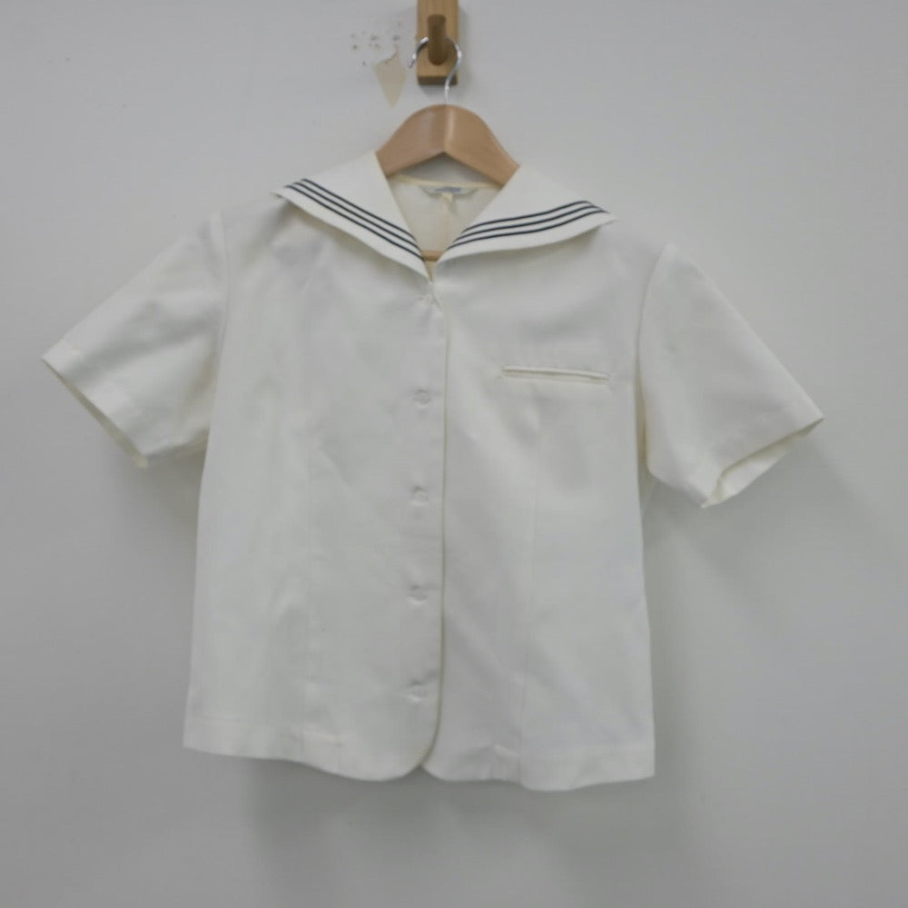 【中古】北海道 帯広北高等学校 女子制服 1点（セーラー服）sf014874