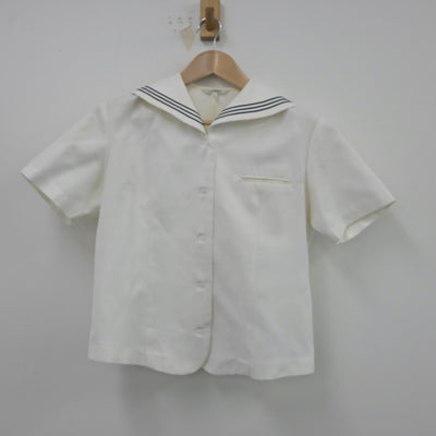 【中古】北海道 帯広北高等学校 女子制服 1点（セーラー服）sf014874