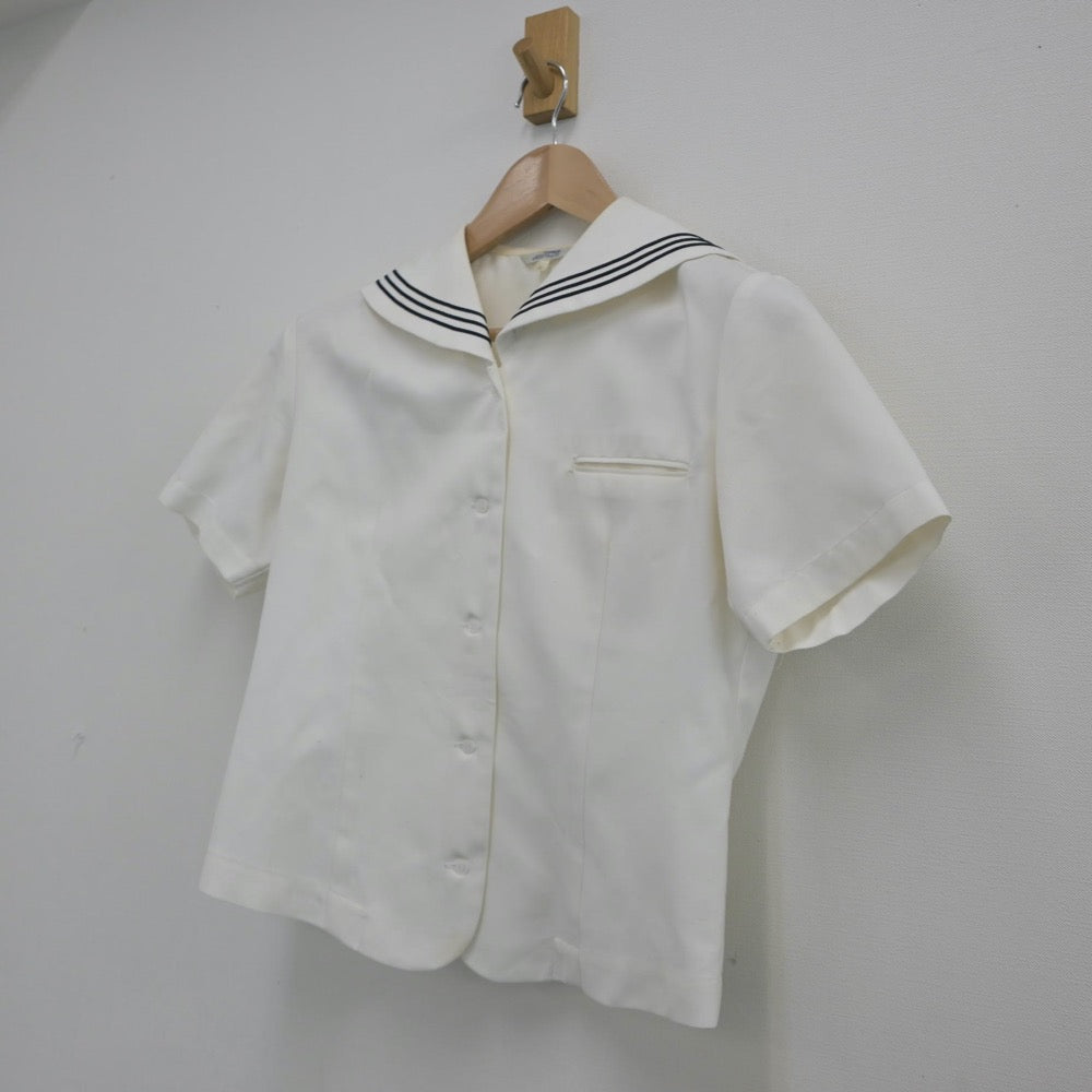 【中古】北海道 帯広北高等学校 女子制服 1点（セーラー服）sf014874