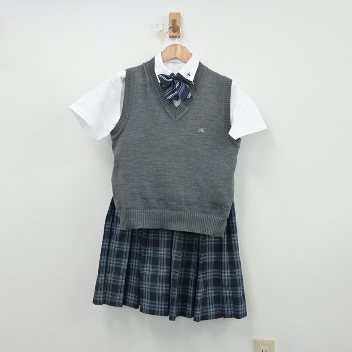 【中古】 松阪大学　2003 中古】大阪府 松原第三中学校 女子制服 4点 (ブレザー・スカート