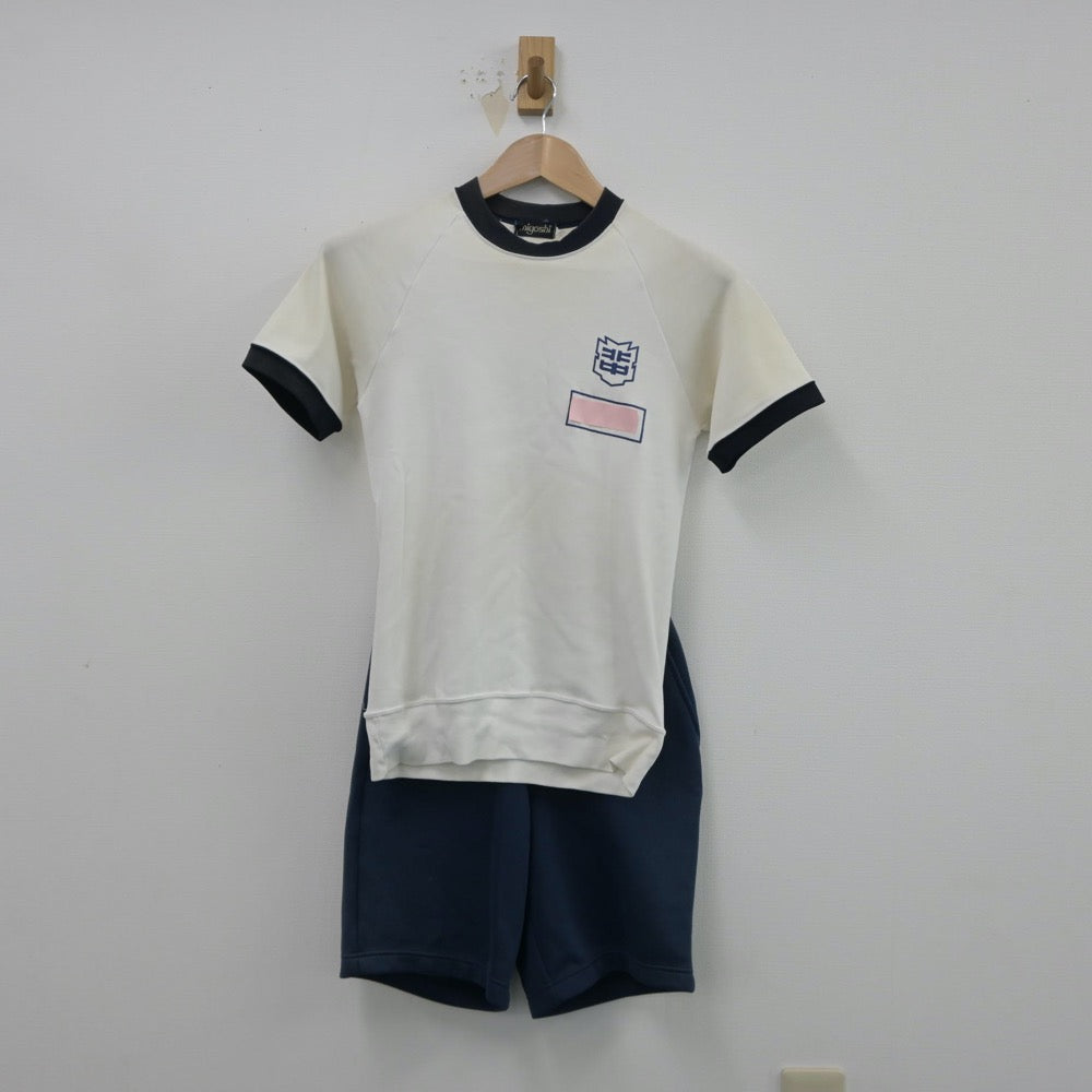 【中古】愛知県 みよし市立北中学校 女子制服 2点（体操服 上・体操服 下）sf014892