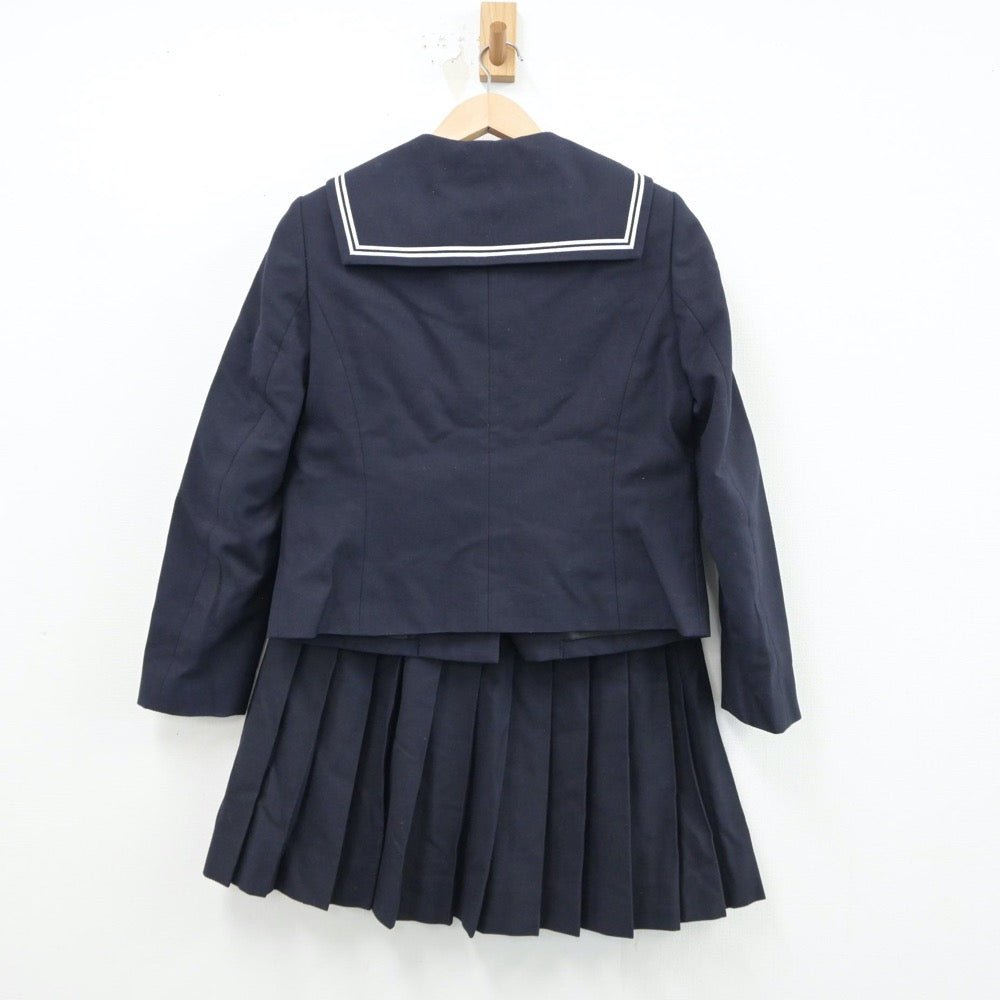 【中古】愛知県 桜花学園高等学校 女子制服 3点（セーラー服・スカート）sf014895