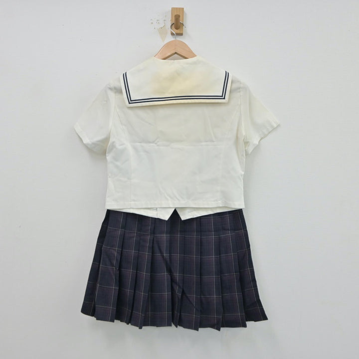 中古制服】愛知県 桜花学園高等学校 女子制服 4点（セーラー服