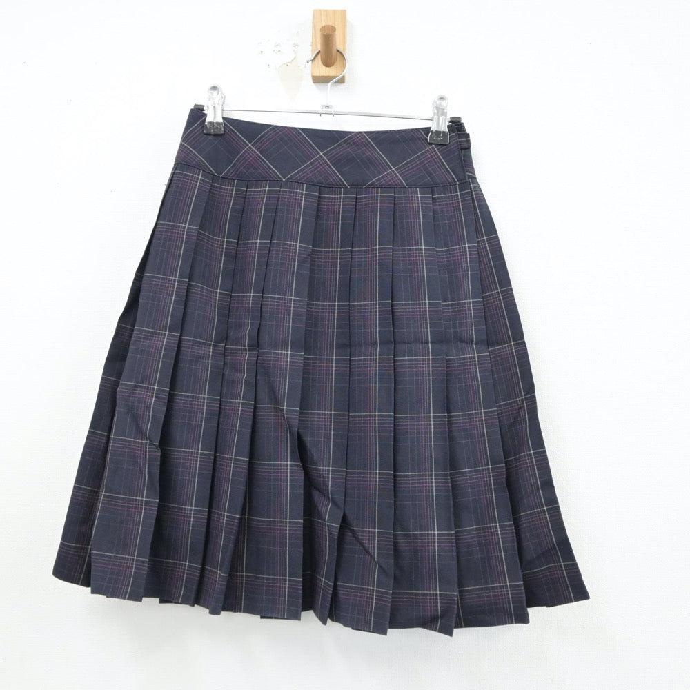 【中古】愛知県 桜花学園高等学校 女子制服 3点（セーラー服・スカート）sf014900