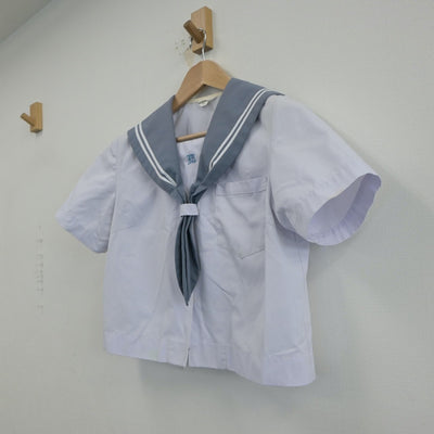 【中古】鹿児島県 薩摩川内市立川内南中学校 女子制服 2点（セーラー服）sf014914