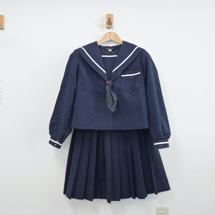 【中古制服】宮崎県 宮崎市立宮崎西中学校 女子制服 3点（セーラー服・スカート）sf014918【リサイクル学生服】 | 中古制服通販パレイド