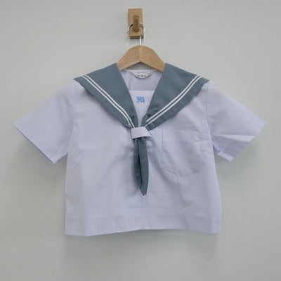 【中古】鹿児島県 薩摩川内市立川内南中学校 女子制服 3点（セーラー服・スカート）sf014921