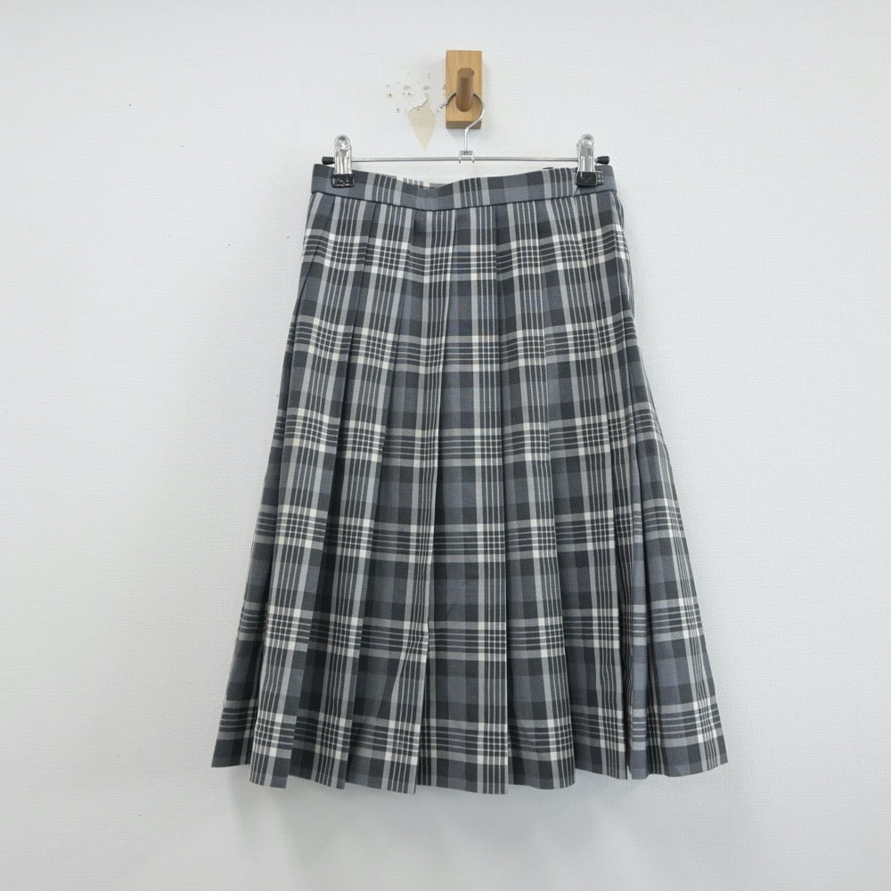 【中古】埼玉県 本庄東高等学校 女子制服 3点（シャツ・ニットベスト・スカート）sf014925